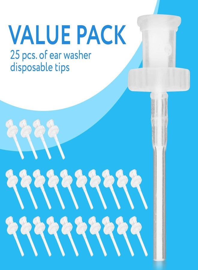 Impresa 25-Pack Ear Washer Disposable Tips/Replacement Ear Wash Tips - Compatible with Doctor Easy(TM) Elephant, Rhino & Wax-Rx Systems - Image 5